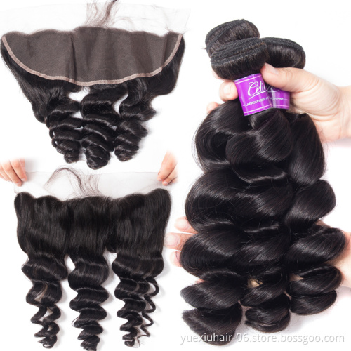 CELIE Free Sample Dropshipping Cheap Brazilian Hair Bundles Wholesale Loose Wave Virgin Brazilian Hair Extension Sew In Weaves